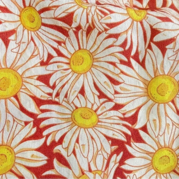 NWT simply southern Sunflower Tieback Lined Blouse - Size XXL NWT - Picture 5 of 6